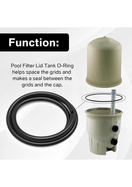Pentair Için Kelepçe O-Ring 39010200 Ccp Için 520/420/320 Havuz ve Spa Filtre Tankları (Yurt Dışından) fırsatları
