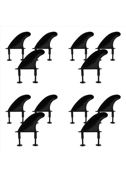 12PCS Yumuşak Üst Sörf Tahtası Yasışları Softboard Kürek Tahtası Sörf Tahtaları Aksesuarları (Yurt Dışından)