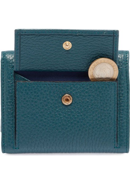 Mavi Hakiki Deri Kadın Cüzdan - S1CB00005633-T9L