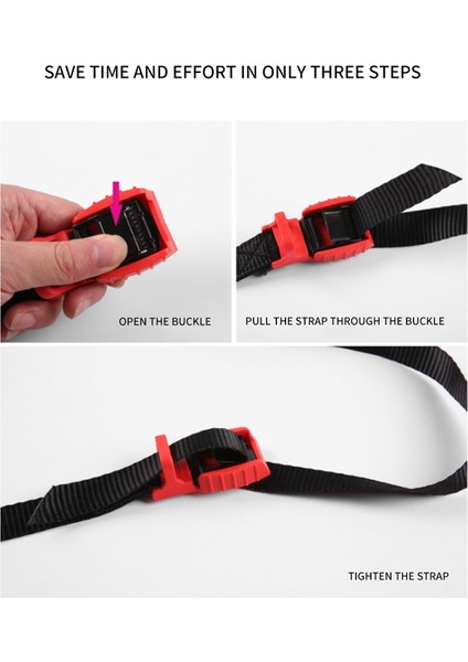 6m Sörf Tahtası Kayak Çatı Raf Tail Aşağı Kayışlar Evrensel Bagajlar Kirpik Metal Kam Tokalı Straping 500KG (Yurt Dışından) indirimleri