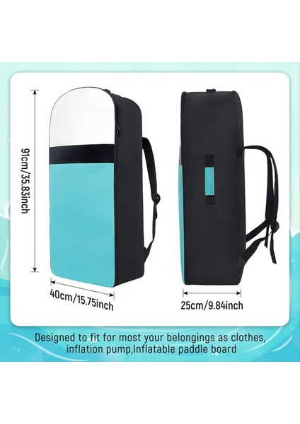 Şişme Kürek Tahtası Seyahat Sırt Çantası Çanta Sörf Tahtası Kürek Tahtası Aksesuarları Taşıyan Kürek Tahtası (Yurt Dışından) fırsatları