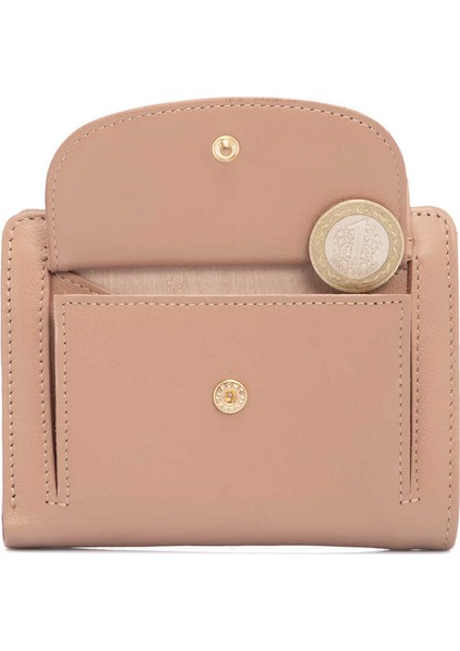 Pudra Hakiki Deri Kadın Cüzdan - S1CB00005714-J1B