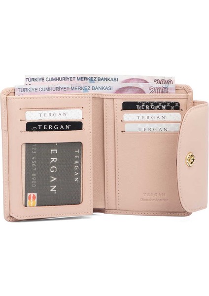 Pudra Hakiki Deri Kadın Cüzdan - S1CB00005714-Z96