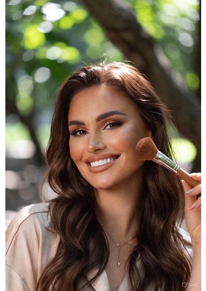 Gabrini Bronz Şeftali & Pembe Işıltılı Renk Allık 301 modelleri