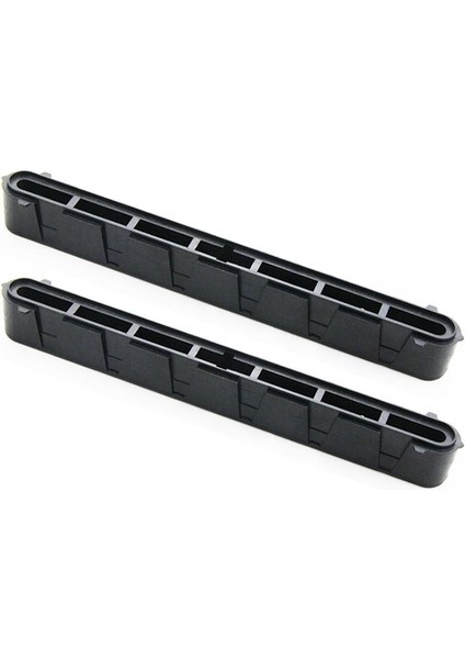 2 Adet 10 5inch Sörf Tahtası Yüzgeç Kutusu Fcs Center Longboard Fins Surfboard Fin Kutusu Aksesuarları Siyah (Yurt Dışından)