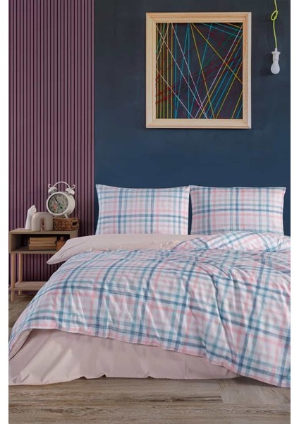 Eiston %100 Pamuk Çift Kişilik Nevresim Takımı