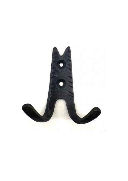 Eco Lounge Antika Tarz Dekoratif Pirinç Kurt Askı - 75X70 Mm, Oksit