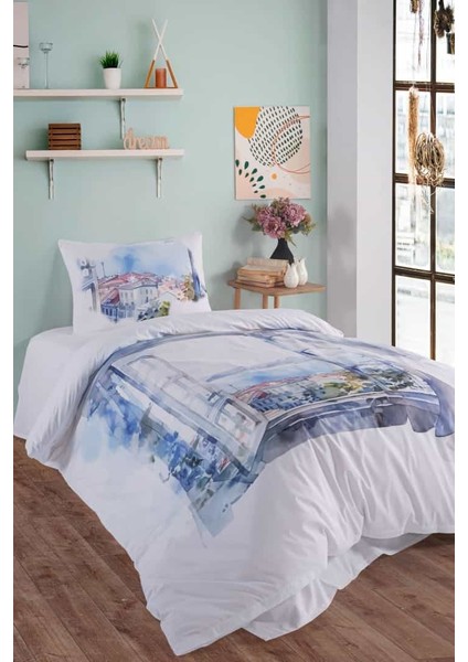 Istanbul %100 Pamuk Tek Kişilik Nevresim Takımı