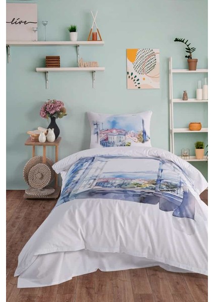 Istanbul %100 Pamuk Tek Kişilik Nevresim Takımı fiyatları