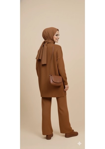 Triko Tunik Pantolon Tesettür Takım modelleri