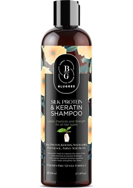 Blugree Ipek Proteini ve Keratin Hacim Şampuanı 350 ml modelleri