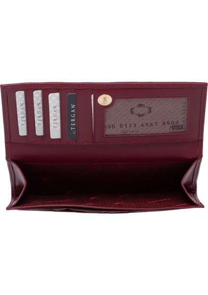 Bordo Hakiki Deri Kadın Cüzdan - S1CB00005807-K16 modelleri