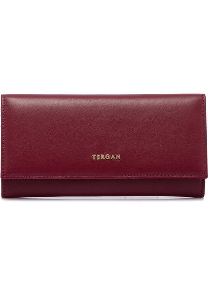 Bordo Hakiki Deri Kadın Cüzdan - S1CB00005807-K16