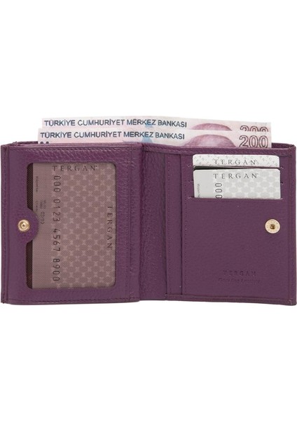 Mor Hakiki Deri Kadın Cüzdan - S1CB00005627-C48 fiyatları