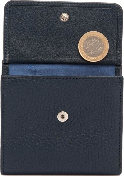 Lacivert Hakiki Deri Kadın Cüzdan - S1CB00005627-A38 fiyatları