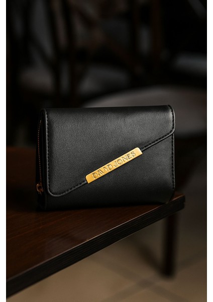 Gold Detaylı Zarf Şeklinde Kadın Cüzdan