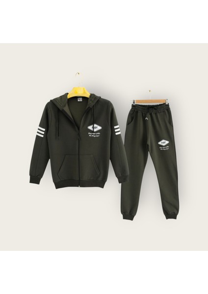 Erkek Çocuk 7 - 10 Yaş Uzun Kollu Fermuarlı Okul Kreş Eşofman Takımı fiyatları