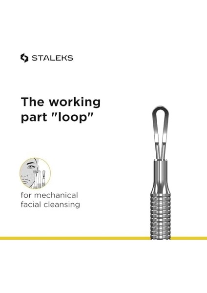 Staleks Pro Kozmetik Ilmek Akne Sivilce Çıkarıcı Uzman 30 Tip 1 2 Ilmek Ze-30/1 Avrupa'da El Yapımı modelleri