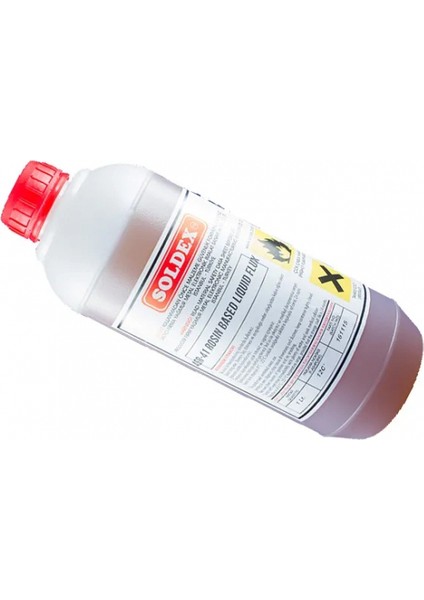 Eco Lounge Soldex ASR41 1 Lt - Reçine Bazlı Kırmızı Lehim Suyu