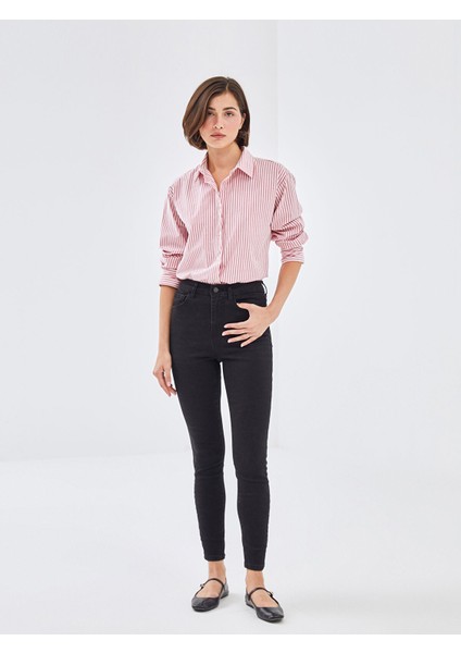 Yeni Sezon Jüpiter Süper Skinny Fit Kadın Jean Pantolon