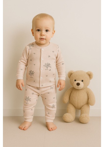%100 Pamuk Bebek Pijama Takımı