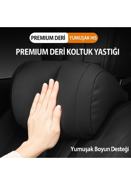 Ergonomik Premium Araç Boyun Yastığı – Delikli Nefes Alabilen Yapı, Tüm Araçlara Uyumlu, Ortopedik Yastık modelleri