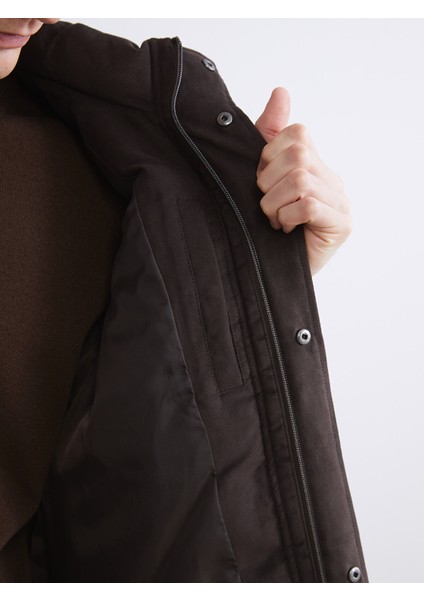 Yeni Sezon Standart Kalıp Dik Yaka Süet Erkek Yelek fırsatları