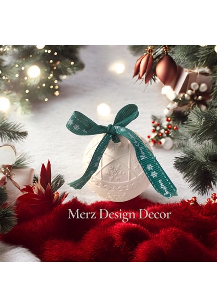 Yılbaşı Yeni Yıl Kar Tanesi Temalı Kapaklı Beton Dekoratif Kutuda Soya Wax Mum fırsatları