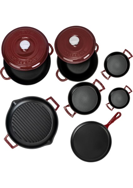 Bordo Döküm Set – Göz Alıcı Renk, Uzun Ömürlü Döküm Kalitesi modelleri