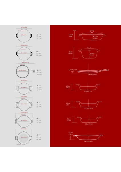 Bordo Döküm Set – Göz Alıcı Renk, Uzun Ömürlü Döküm Kalitesi indirimleri