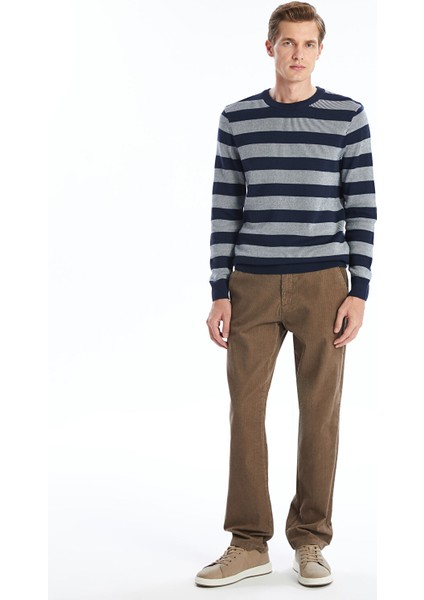 Yeni Sezon Rahat Kalıp Kadife Erkek Chino Pantolon