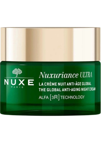 Nuxuriance Ultra Anti Aging Gece Kremi 50 ml + Dezenfektan Hediyeli - %72 Alkol