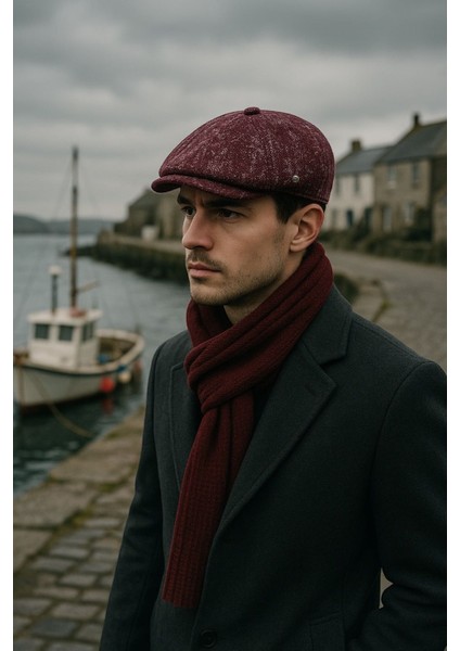 Kışlık Ingiliz Kasket Erkek Şapka