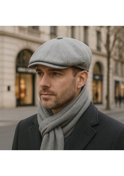 Kışlık Ingiliz Kasket Erkek Şapka