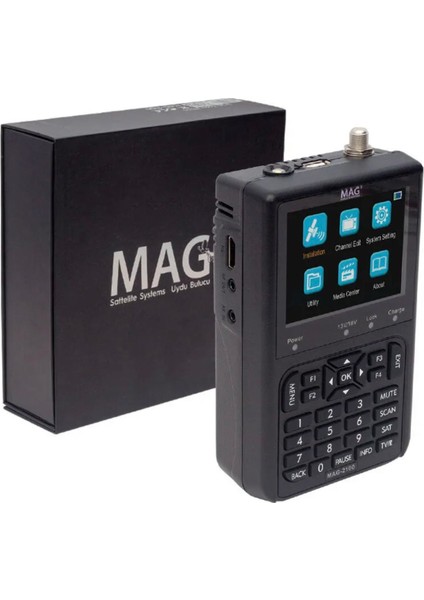 Uydu Bulucu Cihazı (Satellite Finder) - Dijital Hd Sinyal Ölçer