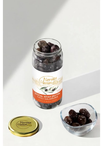 Gemlik Siyah Zeytin Yağlı Salamura (300GR)