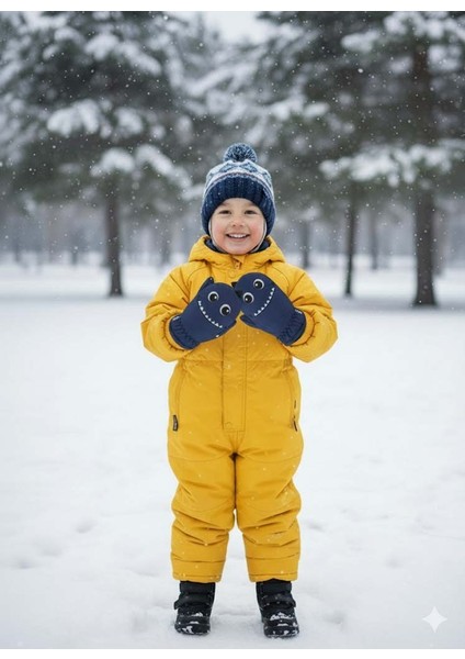 Kitti 420-13 1-3 Yaş Kar Kayak Eldiveni