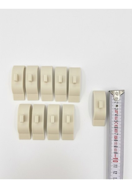 Stor Perde Montaj Aparatı Pratik Korniş Aparatı 10 Adet (Taçlı) Kasa 5cm fiyatları