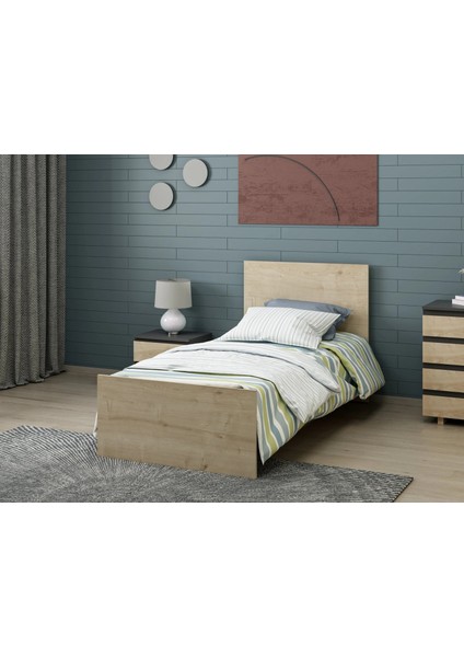 Vive Karyola 90X190-ANTRASIT-SAFIR fiyatları