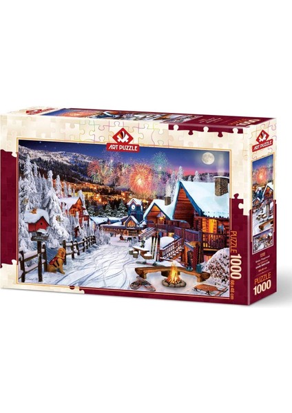Puzzle Kış Eğlencesi 1000 Parça Puzzle