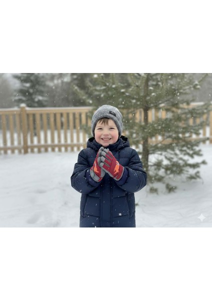 Kitti 421-14 4-7 Yaş Kar Kayak Eldiveni