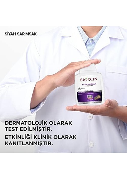 Bioxcin Siyah Sarımsak Saç Dökülmesine Karşı Bitkisel Şampuan (1 x 300 Ml) modelleri