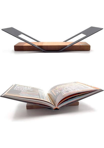 Endüstriyel Yaşam Kitap Desteği, Kitap Okuma Standı, Kitap Ayracı, Ayraç, Ceviz fiyatları