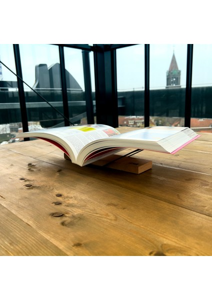 Endüstriyel Yaşam Kitap Desteği, Kitap Okuma Standı, Kitap Ayracı, Ayraç, Ceviz fırsatları