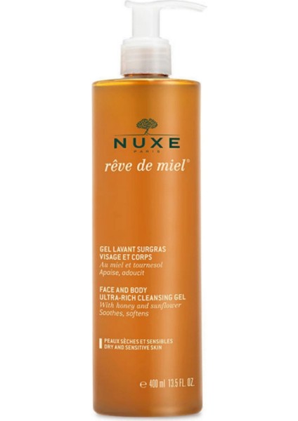 Reve De Miel Yüz ve Vücut Yıkama Jeli 400ML
