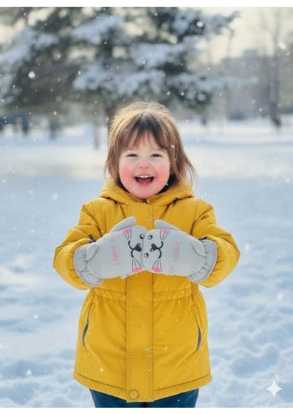 Kitti 420-11 1-3 Yaş Kar Kayak Eldiveni