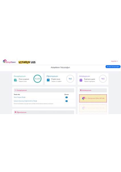 LGS 2027 Derece Paketi | 2 Yıl Takip, Birebir Koçluk, 28 Soru Bankası, 24.000+ Soru, 19 Deneme, Kamp modelleri