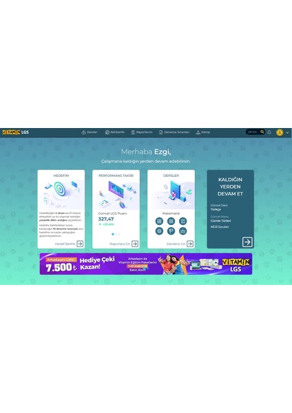 LGS 2027 Derece Paketi | 2 Yıl Takip, Birebir Koçluk, 28 Soru Bankası, 24.000+ Soru, 19 Deneme, Kamp