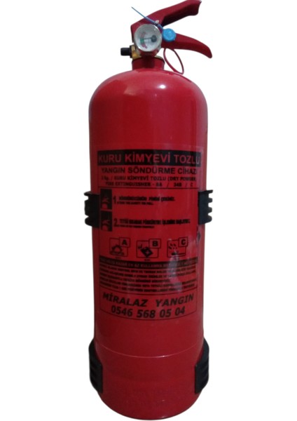 2 kg Kuru Kimyevi Tozlu Yangın Söndürme Cihazı modelleri