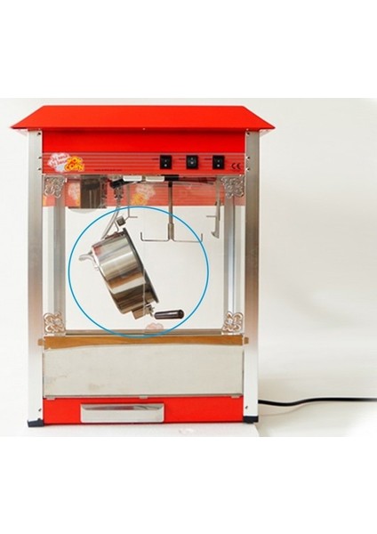 Patlamış (Popcorn) Mısır Makinesi Tavası - Saatte 4 kg Kapasiteli fiyatları